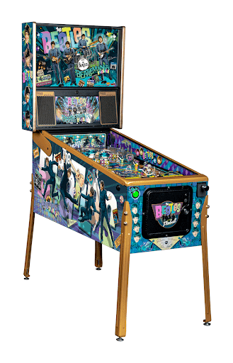 Exclusive Beatles Pinball Machine