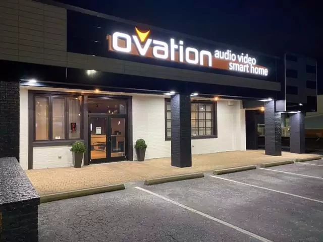 Ovation Audio Video Smart Home storefront